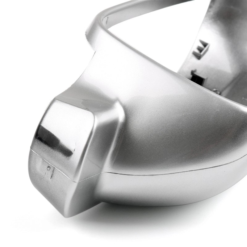Darupsun Silver Mirror Cap Cover Trim Accessories for Volkswagen Golf
