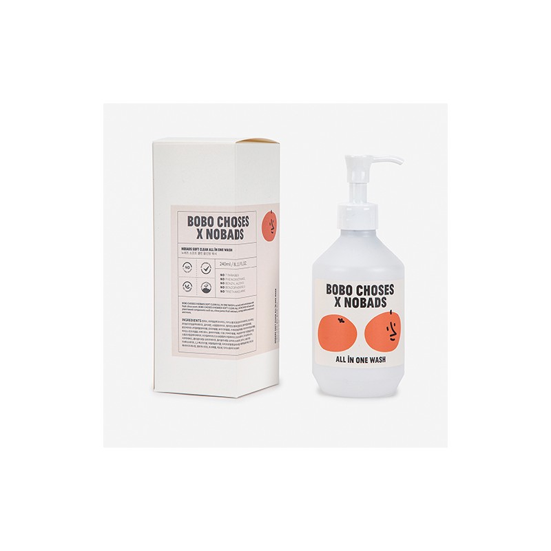 Nobez [보보쇼즈X노베즈 콜라보] Fun care essentials 펀케어 에센셜 (로션+올인원워시+샴푸) [Boboshoes