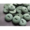 Unbranded 12 French Green slightly domed 2-hole sew through buttons