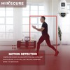 Hixecure 4MP(2MP+2MP) Dual Lens Bulb WiFi Camera –Motion Detection, Night