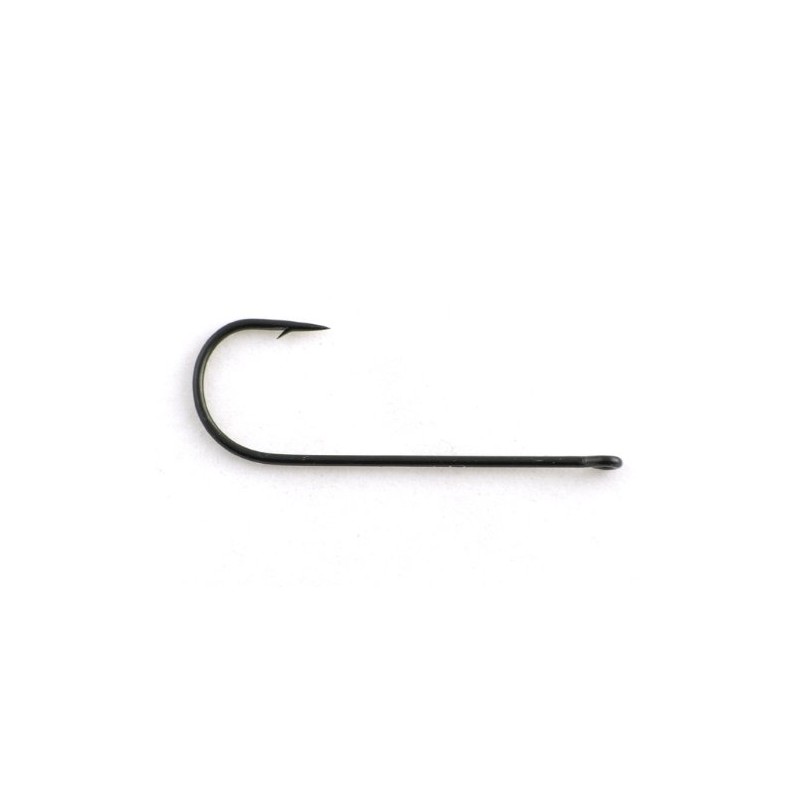 Phoxinus Aberdeen Sea Fishing Hooks, Black, 50 Pack, Size 2