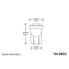 Diode Dynamics 194 SMD2 LED Bulbs (Pair), Green