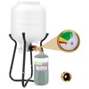 WADEO Propane Refill Adapter for 1lb Tank with Propane Cylinder