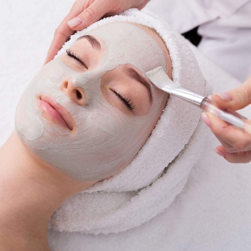 24 Pieces Face Mask Brush Transparent Face Mask Brush Cosmetic