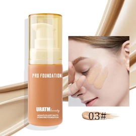 Natural Flawless Long-Lasting Hydrating Foundation: Achieve Lasting Natural Radiance, Suitable for All Skin Types and Daily Use brightening  concealer - Color: U1003#