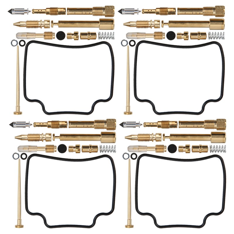 4 Sets Carburetor Rebuild Fix Kit Carb Overhaul Seals Fit