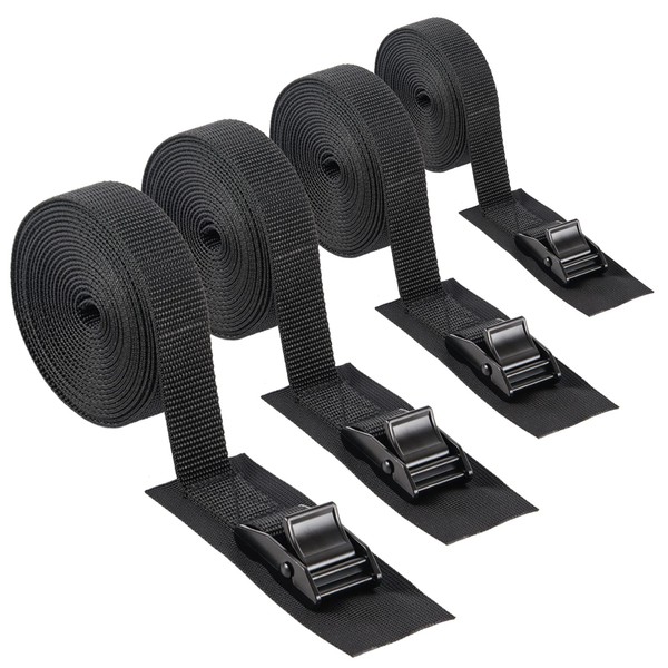 Cam Buckle Lashing Straps Adjustable Heavy Duty Tie Down Cinch