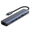 H32CS USB C Hub 6-in-1 Docking Station with 4K HDMI,