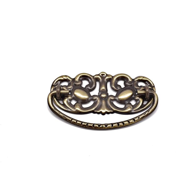 Restore Hardware 3" CC Victorian Drawer Pull - Antique Brass,