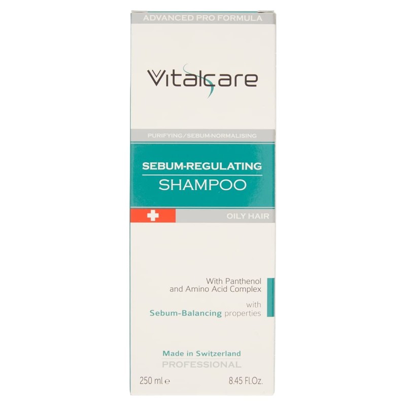 Vitalcare | Swiss Sebo-Regulating and Sebo Normalizing Shampoo with Sebo