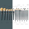 EIGSHOW Makeup Brushes 18pcs Professional Makeup Brush Travel Set with