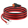 10AWG XT60i to O Ring Terminal Connector Cable – 10FT
