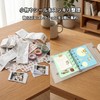 Sentyo Binder Notebook, A7, Mini Seal Pad, 10 Sheets, Transparent,