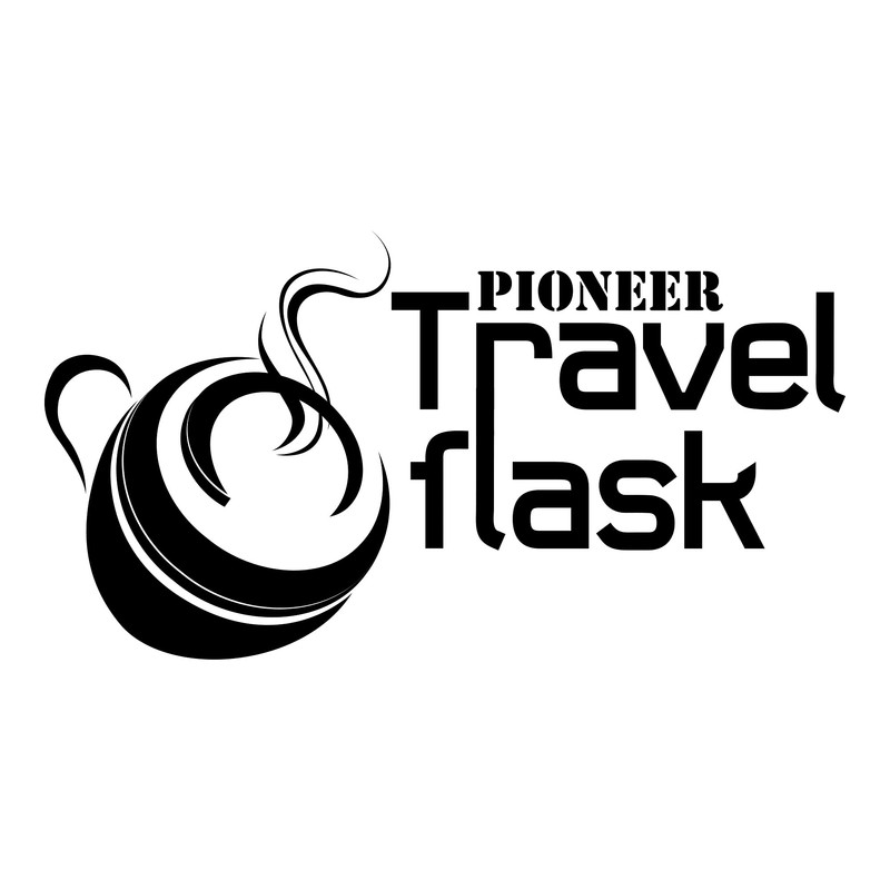 Pioneer Travel Flask, Stainless Steel Vacuum Insulated Double Wall Hot