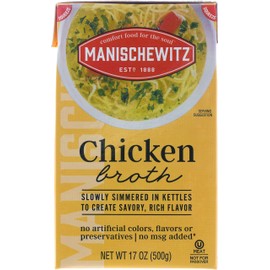 MANISCHEWITZ Aseptic Chicken Broth, 17 OZ