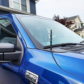 KSaAuto Antenna fits for Ford F150 2009-2020, 5.5 Inches Flexible Rubber Antenna Replacement, Designed for Optimized Car Radio FM/AM Reception Compatible with Ford F-150