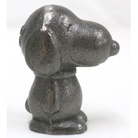 OSK SNOOPY Nanbu Iron Ball TBN-1 Silver Approx. 1.1 x 1.6 x 2.0 inches (2.9 x 4 x 5 cm)