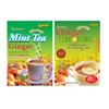 Honsei Instant Ginger Honey Mint, Lemon Flavor 20 Sachets 15g/0.52