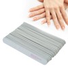 50pcs Nail Files Double Sided 180/240 Grit Nail Buffering Files