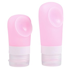 FRCOLOR 2pcs Refillable Lotion Containers Emulsion Bottles for Home Travel Lightweight Leakproof Design for Easy Storage of Shampoo Makeup Remover