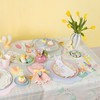 Meri Meri Meri Meri Easter Bunny Plates (Pack of 8), Disposable Paper Plates for Party, Easter Party Plates