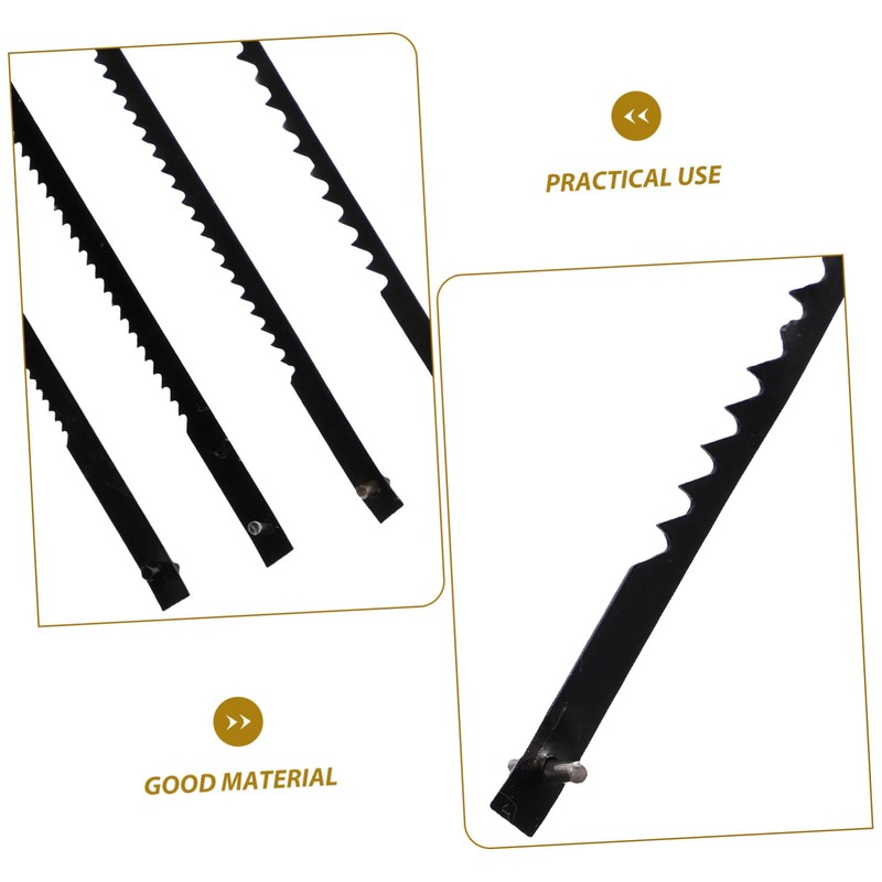 KONTONTY High Precision Hacksaw Blades Set 24pc for Woodworking Sturdy
