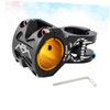 OHPHCALL High-Off-Road Mountain Bike Riser Stem 31.8mm Handlebar Short 35