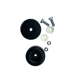 Sellerocity Brand 2 Pack Extreme Heavy Duty Rubber Foot (Feet) Pads Anti Vibration Isolator 1" X 2.5" For Use On Pressure Washers, Generators, Compressors