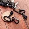 DGHOME 4Pcs Metal Triangle Key with 4Pcs Keychain, Meter Box