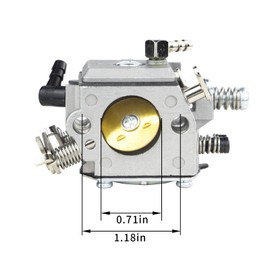 KELKONG CS590 Carburetor Kit for Echo CS-590 CS600 CS-600P CS600P CS610 CS620 for Shindaiwa 591 Chainsaws Engine Carb Replace A021001661 HDA-268