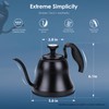 Chefbar Tea Kettle with Thermometer Stovetop Gooseneck Kettle 28oz 0.8L