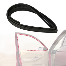 Magimaker 68151-02050 - Tira de goma para ventana delantera izquierda compatible con Toyota Corolla S LE CE XRS Sport Sedan 4 puertas 1.8L 2002-2008 lado del conductor
