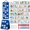 Visual Timetable, Children Visual Now and Next Board Learning Aids