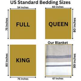 DAVLINA, Alpaca Wool Throw Blanket | Super Soft, Lightweight, Breathable and Hypoallergenic | Non-Itchy or Scratchy (Gray White Varicolored, Queen (U.S. Standard))