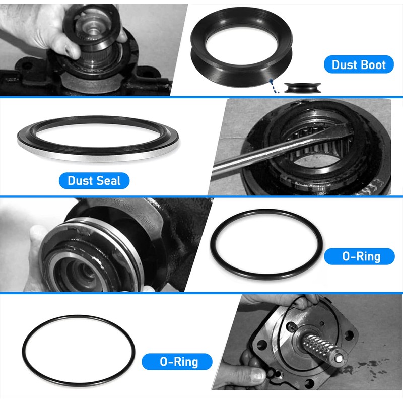YMT Sector Shaft Seals Repair Kit Replace for Sheppard M100