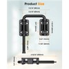 MeBantoo 2.36 Inch U Patio Sliding Door Loop Lock Latch