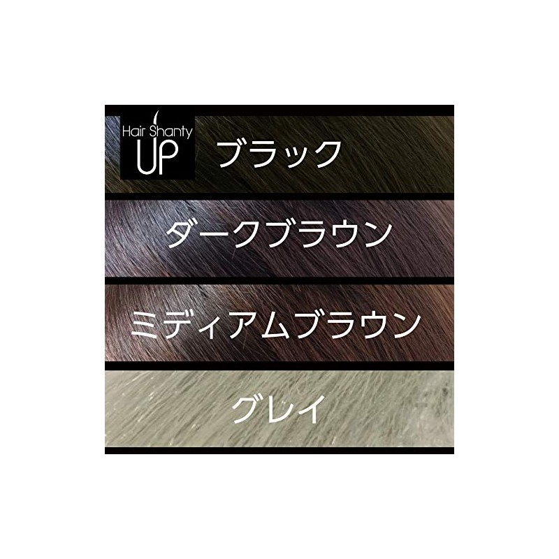 Hair Shanty Up Fiber Body Set of 2 (Medium Brown)