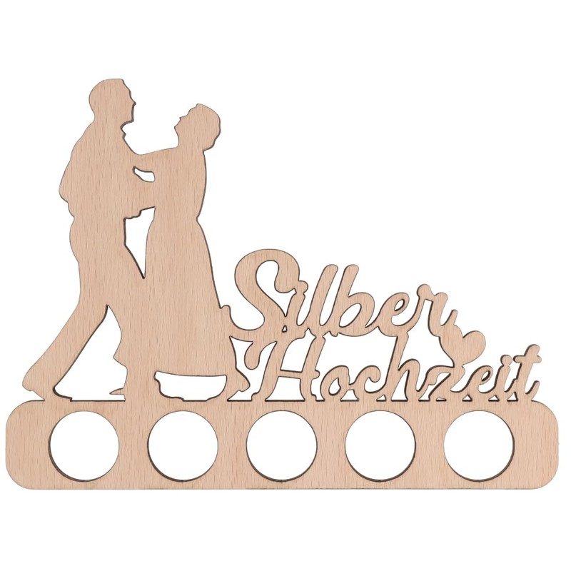 Spruchreif Original money gift for a silver anniversary, gift idea