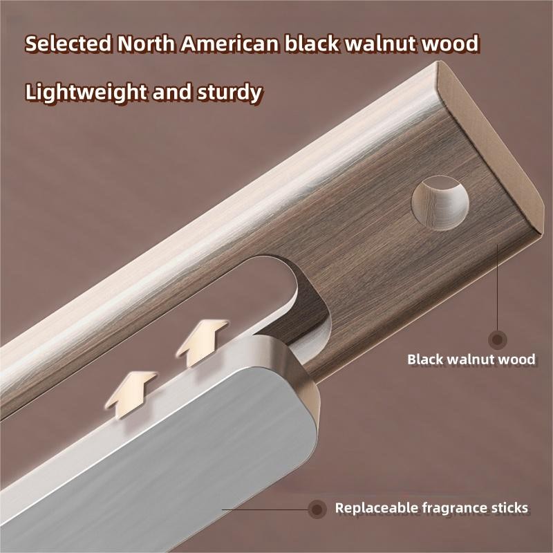 Car Air Fragrance Diffuser,Included Reusable Spare Fragrance Sticks - Color: