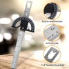 Protractor Angle Finder Multifunctional Magnetic Suction High Accuracy Angle Measuring