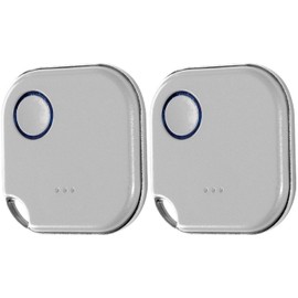 SHELLY Bluetooth Switch and Dimmer, Blue Button1, Plug & Play, Grey, Set of 2