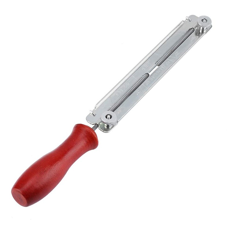 Salinr File Holder, 0.16/0.19/0.2 inches (4.0/4.8/5.5 mm), Chain Saw Sharpener