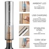 Final Touch Electric Corkscrew with Lithium-Ion Battery | Easy Cork