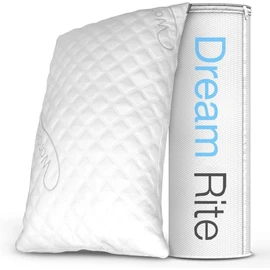WonderSleep Dream Rite Shredded Memory Foam Pillow - Queen Size, 1 Pack