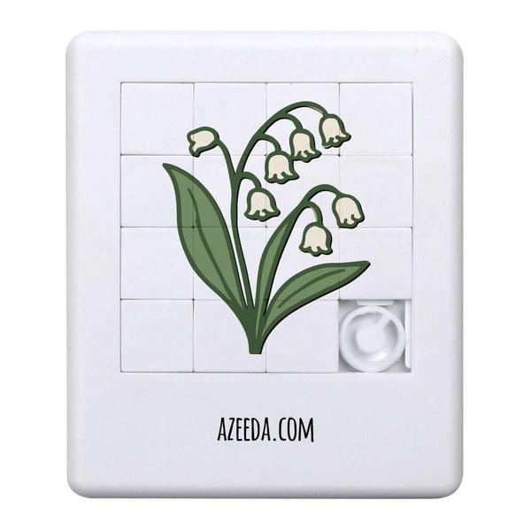 Azeeda 'Lily of the Valley Flower' Sliding Puzzle (PZ00038413)