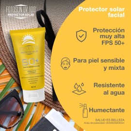 Fotosun® Uv 100 Protector Solar Uso Diario Fps50+ 60ml