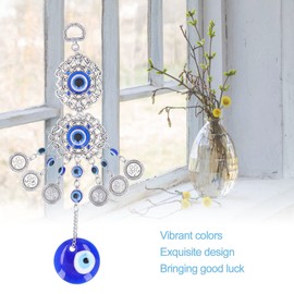 Evil Eye Pendant, Evil Eye Car Hanging Ornament High Durability for Home Decor Ornament Pendant(#1)