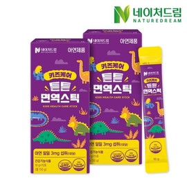 NS Home Shopping 네이처드림 키즈케어 튼튼면역스틱 10g x 15포 2박스[35250390] Nature Dream Kids Care Strong Immunity Stick 10g x 15 Packs 2 Boxes