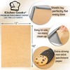 Parchment Paper Baking Sheets Unbleached Non-Stick Precut 12x16 Inches Will