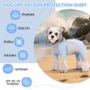 Dog Sun Protection Shirt, UV Shirt for Dogs, Lightweight Breathable